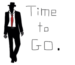 mr hat sticker #3517926