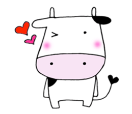 Ushi-Mamire (Cow-Many) sticker #3518192