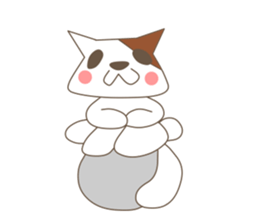 living of a cat sticker #3519258