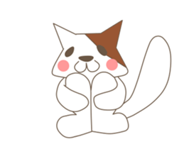 living of a cat sticker #3519260