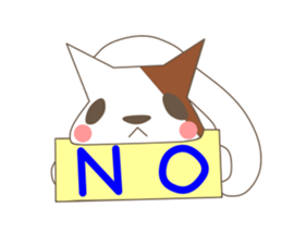 living of a cat sticker #3519263