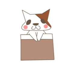 living of a cat sticker #3519264