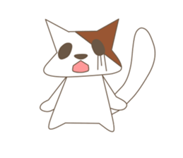 living of a cat sticker #3519266