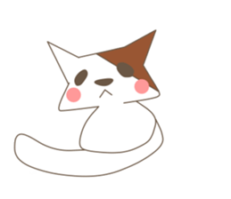 living of a cat sticker #3519272