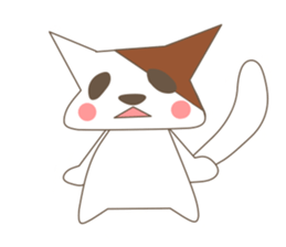 living of a cat sticker #3519275