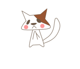 living of a cat sticker #3519276