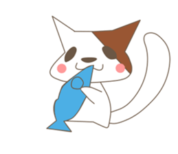 living of a cat sticker #3519278