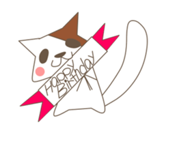 living of a cat sticker #3519288