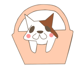 living of a cat sticker #3519289