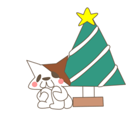 living of a cat sticker #3519291