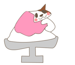 living of a cat sticker #3519294