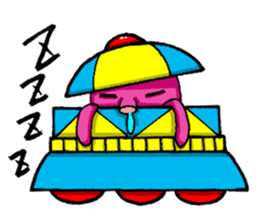 Martian Mars. sticker #3519630