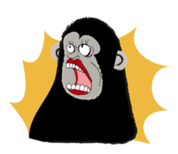 You also gorilla from to day sticker #3519829