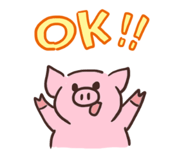 piggy life sticker sticker #3521218