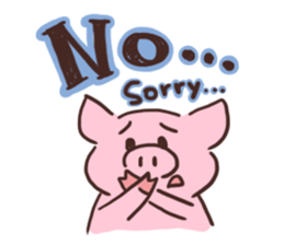 piggy life sticker sticker #3521219