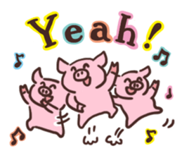 piggy life sticker sticker #3521232