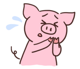 piggy life sticker sticker #3521234