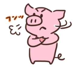 piggy life sticker sticker #3521245