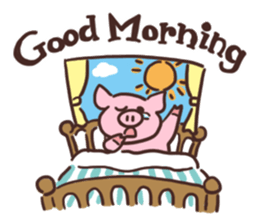 piggy life sticker sticker #3521254