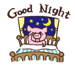 piggy life sticker sticker #3521255