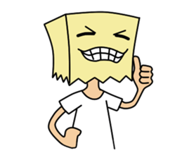 CardboardMan sticker #3521706