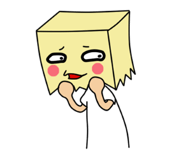 CardboardMan sticker #3521715