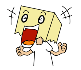 CardboardMan sticker #3521719