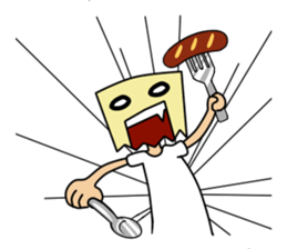 CardboardMan sticker #3521724