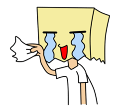 CardboardMan sticker #3521728