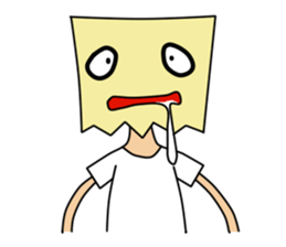 CardboardMan sticker #3521733