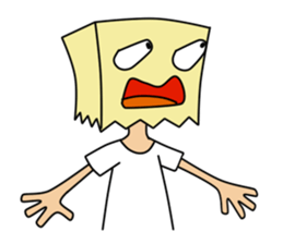 CardboardMan sticker #3521735