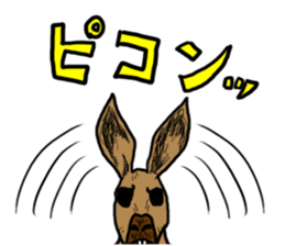 kangaroo's life sticker #3522305