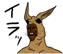 kangaroo's life sticker #3522330