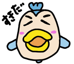 The pretty fish and sea friends sticker #3523259