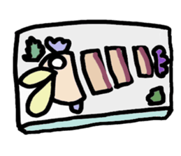 The pretty fish and sea friends sticker #3523262