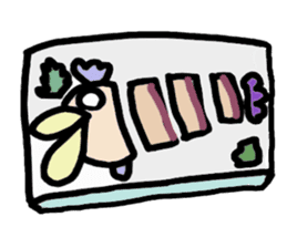 The pretty fish and sea friends sticker #3523262