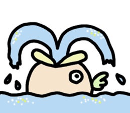The pretty fish and sea friends sticker #3523268