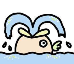 The pretty fish and sea friends sticker #3523268