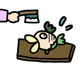 The pretty fish and sea friends sticker #3523274