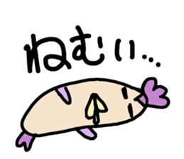 The pretty fish and sea friends sticker #3523277