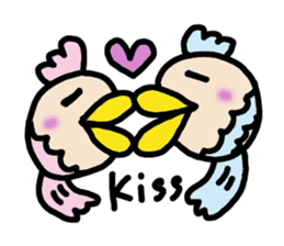 The pretty fish and sea friends sticker #3523279