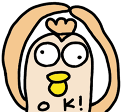 The pretty fish and sea friends sticker #3523282