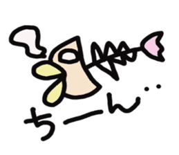 The pretty fish and sea friends sticker #3523283