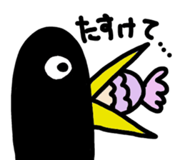 The pretty fish and sea friends sticker #3523288