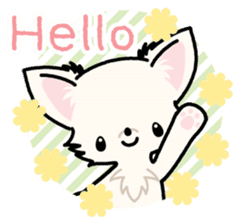 Kawaii Chihuahua 3 (English) sticker #3523298