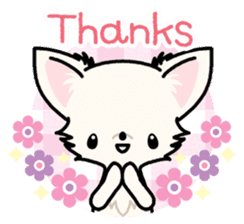 Kawaii Chihuahua 3 (English) sticker #3523299