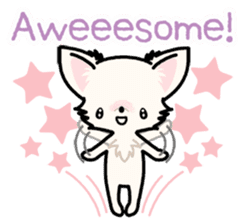 Kawaii Chihuahua 3 (English) sticker #3523308