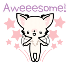 Kawaii Chihuahua 3 (English) sticker #3523308