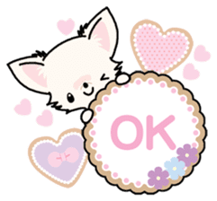 Kawaii Chihuahua 3 (English) sticker #3523310