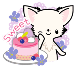 Kawaii Chihuahua 3 (English) sticker #3523314